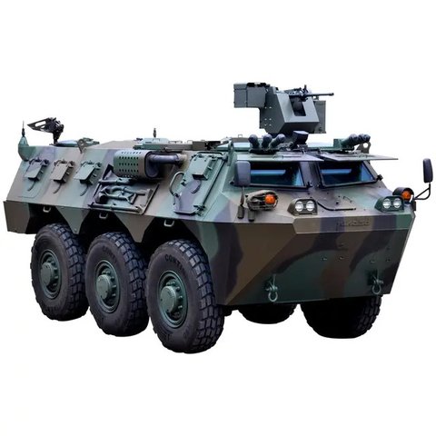 PT Pindad memperkenalkan MV3 Garuda Limousine, kendaraan khusus antipeluru khusus untuk Presiden Prabowo (dok: Pindad)