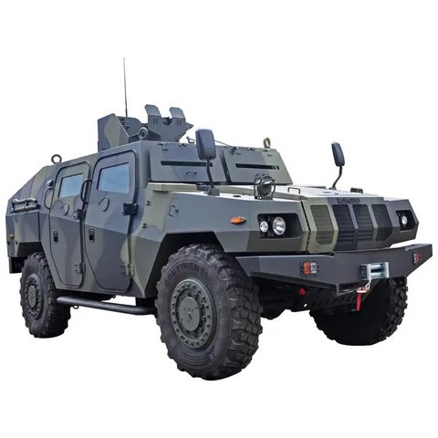 PT Pindad memperkenalkan MV3 Garuda Limousine, kendaraan khusus antipeluru khusus untuk Presiden Prabowo (dok: Pindad)