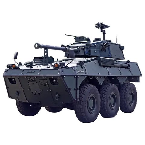 PT Pindad memperkenalkan MV3 Garuda Limousine, kendaraan khusus antipeluru khusus untuk Presiden Prabowo (dok: Pindad)