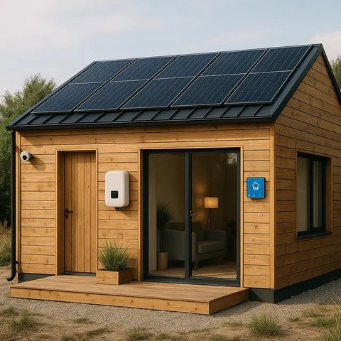 6 Model Rumah Kecil dengan Teknologi Smart Home, Maksimalkan Hunian Jadi Lebih Canggih dan Modern (sumber: AI)