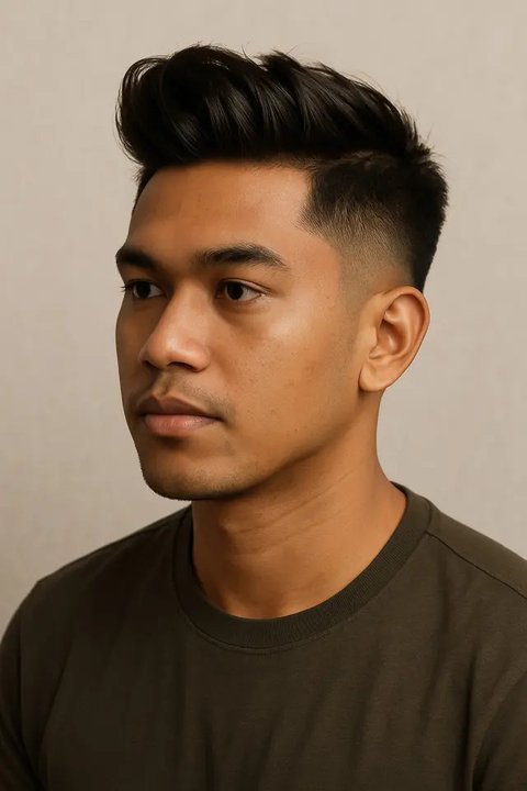 Model Rambut Pria Fade Low yang Cocok untuk Semua Bentuk Wajah (Foto: ChatGPT)
