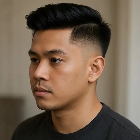 Model Rambut Pria Fade Low yang Cocok untuk Semua Bentuk Wajah (Foto: ChatGPT)