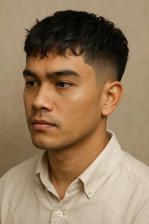 Model Rambut Pria Fade Low yang Cocok untuk Semua Bentuk Wajah (Foto: ChatGPT)