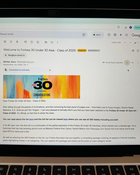 Forbes Pilih Jess No Limit Masuk 30 Under 30 Asia, Kok Bisa?