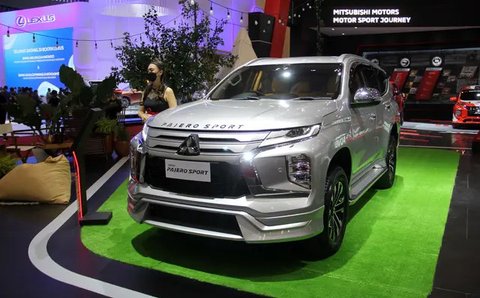 Mitsubishi New Pajero Sport di GIIAS 2024. (Liputan6.com/Arief Aszhari)