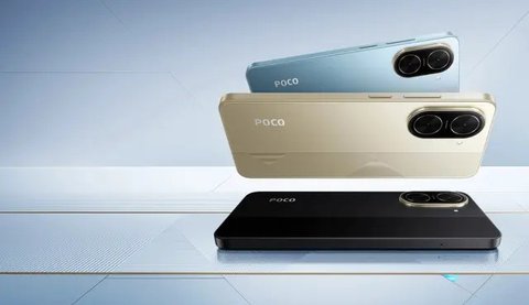 Poco C71 resmi meluncur untuk pasar di pasar Indonesia dengan harga Rp 1 jutaan. (Dok: Poco Indonesia)