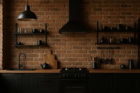 Model Dapur Tradisional Modern (Foto: ChatGPT)