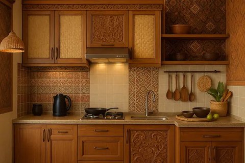 Model Dapur Tradisional Modern (Foto: ChatGPT)