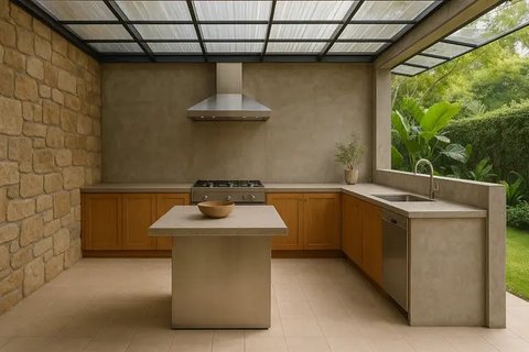 Model Dapur Tradisional Modern (Foto: ChatGPT)