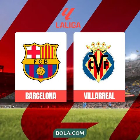 Liga Spanyol - Barcelona Vs Villarreal (Bola.com/Adreanus Titus)