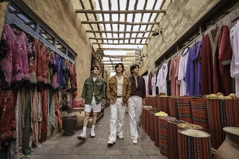 Siap-Siap! Park Seo Jun, Choi Woo Shik dan Park Hyung Sik Kini Jadi Ikon Pariwisata Terbaru Dubai