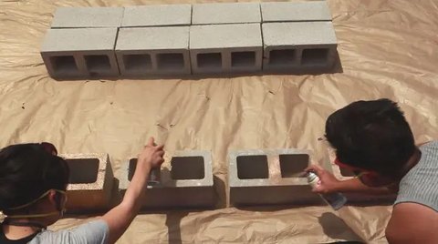 Model Paving Block Trihex. Foto: Qwen AI