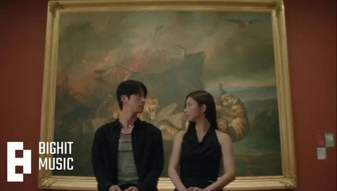 Bikin Bangga, Lukisan 'Kebakaran Hutan' Karya Raden Saleh Muncul di MV Terbaru Jin BTS