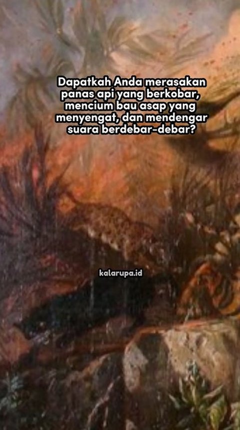 Bikin Bangga, Lukisan 'Kebakaran Hutan' Karya Raden Saleh Muncul di MV Terbaru Jin BTS