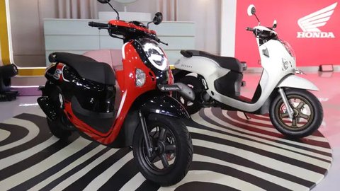 New Honda Scoopy. (Liputan6.com/Septian Pamungkas)