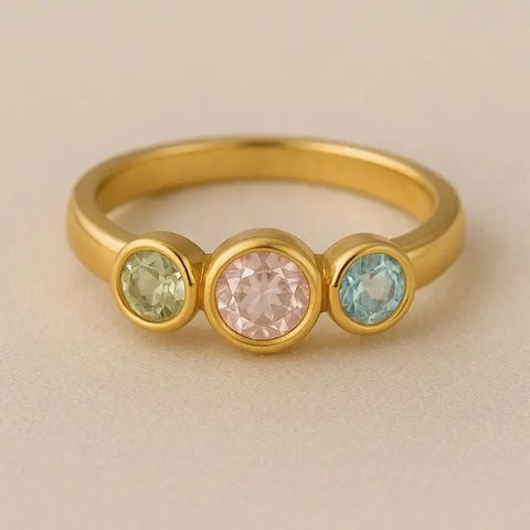 Cincin Emas dengan Tali Simpul (Liputan6.com/MetaAi)