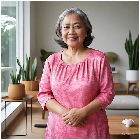 Warna rambut dan nuansa pakaian paling cocok. Ilustrasi MetaAI