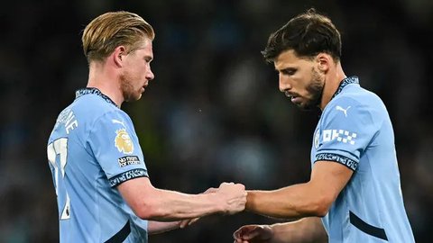 Diketahui, Kevin De Bruyne sudah 10 tahun bersama Manchester City. (Paul ELLIS/AFP)