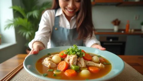 resep masakan rumahan 30 hari Ilustrasi dibuat AI