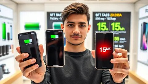 Smartphone battery option (Unsplash.com)