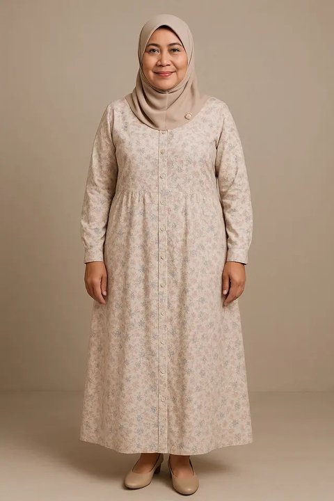 Gamis yang Nyaman untuk Usia 45 Tahun ke Atas (Foto: ChatGPT)