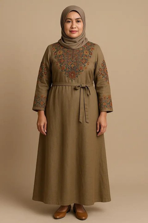 Gamis yang Nyaman untuk Usia 45 Tahun ke Atas (Foto: ChatGPT)