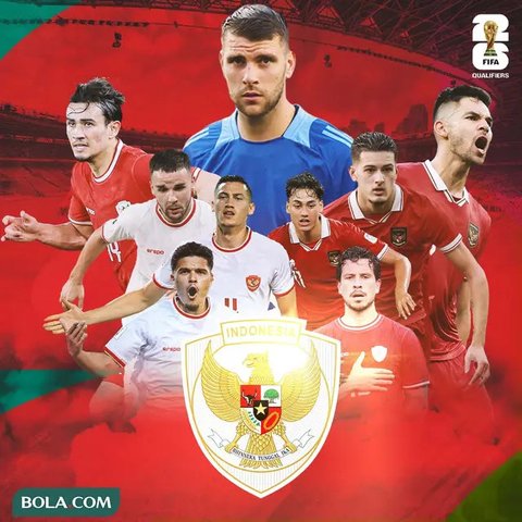 Timnas Indonesia - Mees Hilgers, Calvin Verdonk, Jay Idzes, Kevin Diks (Bola.com/Adreanus Titus)