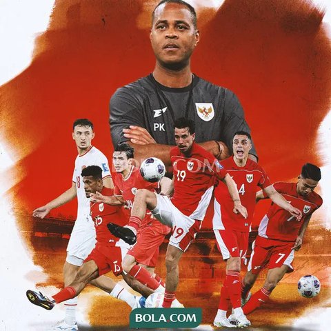 Timnas Indonesia - Mees Hilgers, Calvin Verdonk, Jay Idzes, Kevin Diks (Bola.com/Adreanus Titus)