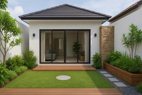 Desain Rumah 6x9 Minimalis Modern (Foto: ChatGPT)