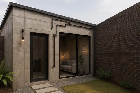 Desain Rumah 6x9 Minimalis Modern (Foto: ChatGPT)