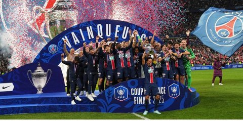 Bantai Reims 3-0, PSG Juara Piala Prancis 2024/2025