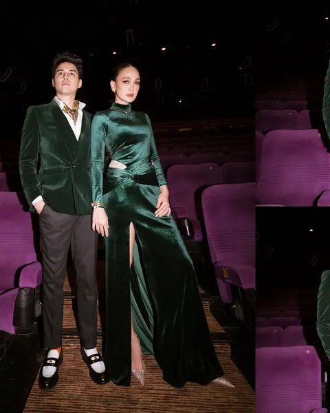 Intip gaya busana Luna Maya yang effortless dengan busana velvet (@lunamaya)