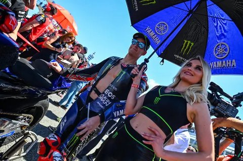 Pembalap Yamaha, Fabio Quartararo. (X/Monster Energy Yamaha MotoGP)