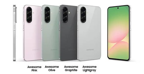 4 varian Warna Samsung Galaxy A56 5G. Liputan6.com/Reanthonio Oktovier Sinanu