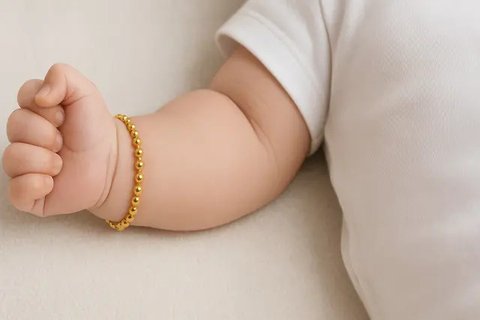 Model Gelang Emas Bayi 1 Gram