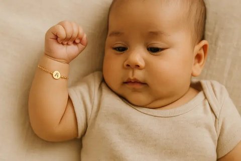 Model Gelang Emas Bayi 1 Gram
