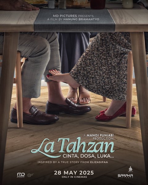 Sinopsis Film LA TAHZAN 2025 dari Kisah Viral TikTok ke Layar Lebar, Siap Guncang Emosi dengan Cinta Segitiga Rumit
