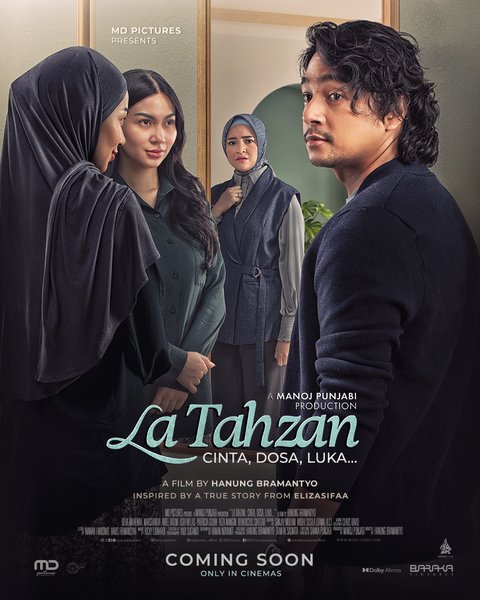 Sinopsis Film LA TAHZAN 2025 dari Kisah Viral TikTok ke Layar Lebar, Siap Guncang Emosi dengan Cinta Segitiga Rumit