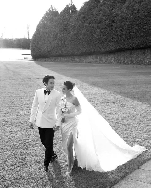 Momen pernikahan Amanda Rawles dan Adriel Susanteo di Australia. (sumber: Instagram/amandarawles)