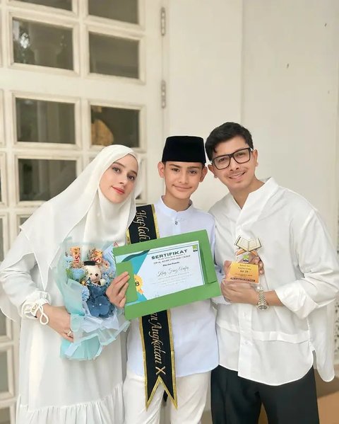 Momen King Faaz wisuda Al-Qur'an Juz 28. (sumber: Instagram/fairuzarafiq)