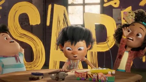 Salah satu adegan dalam film Jumbo. (Foto: Dok. Visinema Animation)