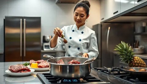 cara merebus daging sapi biar cepat empuk (Image by AI)
