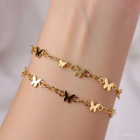 Model Gelang Emas Rantai yang Lagi Trend by Meta AI