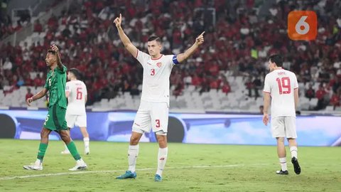 Timnas Indonesia - Calvin Verdonk, Ole Romeny, Jay Idzes (Bola.com/Adreanus Titus)