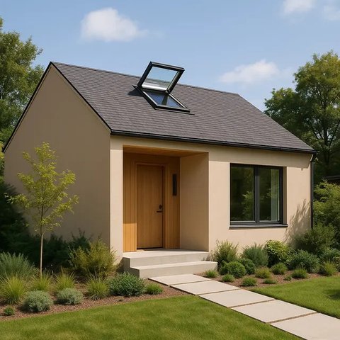 Model Atap Rumah Skylight untuk Pencahayaan Alami (Foto: ChatGPT)