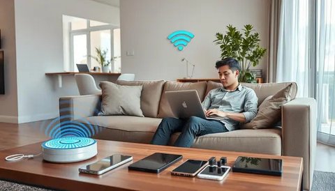 Ilustrasi Wi-Fi 7 (Foto: Corpcomm Telkomsel)