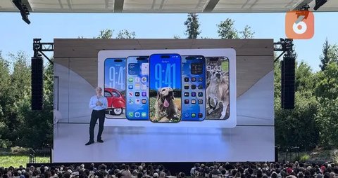 Apple resmi mengumumkan kehadiran iOS 26 untuk para pengguna iPhone dalam ajang WWDC 2025. (Liputan6.com/Yuslianson)