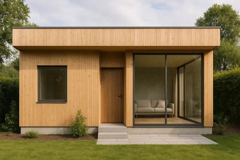 7 Inspirasi Rumah Tanpa Atap Genteng, Tampil Modern dan Anti Mainstream (sumber:AI)
