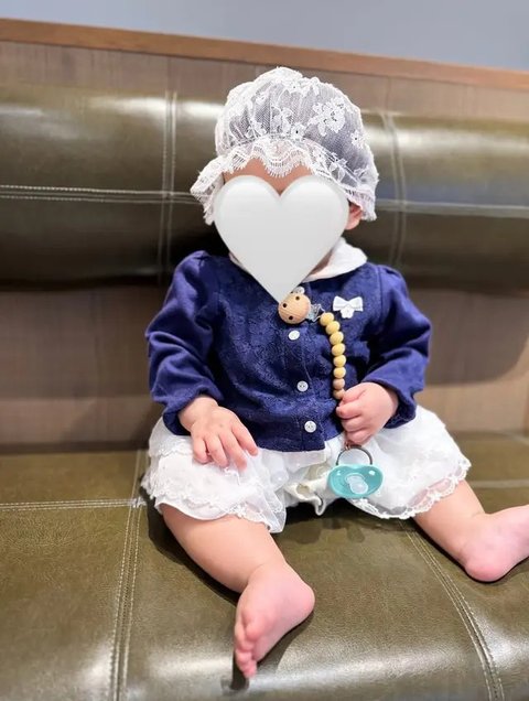 Model Baju Bayi Baby R Anak Syahrini saat Rayakan Idul Adha 2025 di Tokyo (instagram.com/princessyahrini)