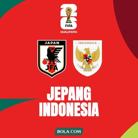 Tempat Menonton Tim Nasional Sepak Bola Jepang vs Indonesia